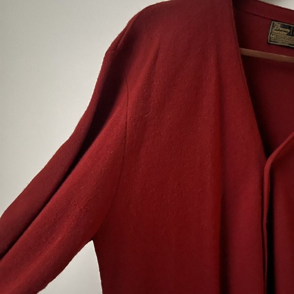 VINTAGE Cardigan Dad Retro 90s Sweater Mens Size Large Button Up EUC - Picture 6 of 11